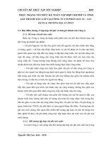 THỰC TRẠNG TỔ CHỨC KẾ TOÁN TẬP HỢP CHI PHÍ VÀ TÍNH GIÁ THÀNH XÂY LẮP TẠI CÔNG TY CỔ PHẦN ĐẦU TƯ - XÂY DỰNG & THƯƠNG MẠI AN PHÁT