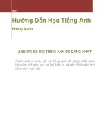 Phương pháp học nói tiếng anh dễ dàng nhất 