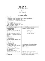 TIẾNG VIỆT TUẦN 10