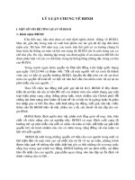 LÝ LUẬN CHUNG VỀ BHXH