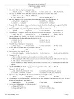 Đề cương ôn tập khối 12