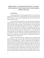 ĐỊNH HƯỚNG VÀ GIẢI PHÁP NHẰM NÂNG CAO KHẢ NĂNG XKLĐ CỦA VIỆT NAM RA NƯỚC NGOÀI TRONG NHỮNG NĂM TỚI