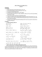 DE CUONG HK II TOAN 8