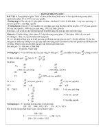 BÀI TẬP HOÁN VỊ GEN SH 12 BCB