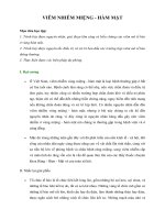 GIÁO TRÌNH VIÊM NHIỄM MIỆNG - HÀM MẶT