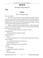 Giáo án 5 - Tuần 9