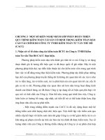 CHƯƠNG 3  MỘT SỐ KIẾN NGHỊ NHẰM GÓP PHẦN HOÀN THIỆN QUY TRÌNH KIỂM TOÁN TÀI SẢN CỐ ĐỊNH TRONG KIỂM TÓAN BÁO CÁO TÀI CHÍNH DO CÔNG TY TNHH KIỂM TOÁN TƯ VẤN THỦ ĐÔ