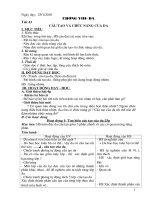 Cấu tạo và chức năng của da