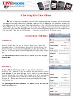 Cẩm nang Iphone