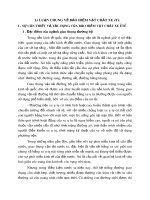 LÝ LUẬN CHUNG VỀ BẢO HIỂM VẬT CHẤT XE ÔTÔ