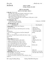 giao an 1 tuan 21-22