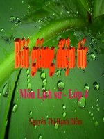 Lịch sử: Bài 7: Chiến thắng Bạch Đằng