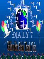 BÀI 19. MÔI TRƯỜNG HOANG MẠC