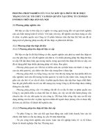 PHƯƠNG PHÁP NGHIÊN CỨU VÀ CÁC KẾT QUẢ PHÂN TÍCH THỰC TRẠNG CƠ CẤU TỔ CHỨC VÀ PHÂN QUYỀN TẠI CÔNG TY CỔ PHẦN INTIMEX TRÊN ĐỊA BÀN HÀ NỘI