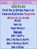 Bai8. Cau lenh dieu kien
