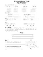 KTDK va DA lan III Toan+TV