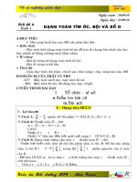 Giáo án BD HSG môn Casio