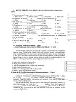 bài tập làm thêm