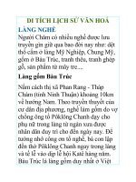 DI TÍCH LỊCH SỬ VĂN HOÁ 2