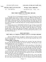 Báo cáo Trọng tâm