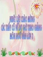 Văn 7 - Văn bản : Qua Đèo Ngang