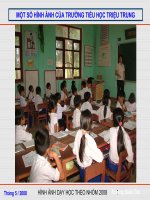 HÌNH ẢNH DẠY HỌC THEO NHÓM