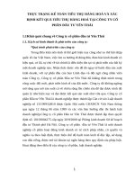 THỰC TRẠNG KẾ TOÁN TIÊU THỤ HÀNG HOÁ VÀ XÁC ĐỊNH KẾT QUẢ TIÊU THỤ HÀNG HOÁ TẠI CÔNG TY CỔ PHẦN ĐẦU TƯ YÊN THÁI