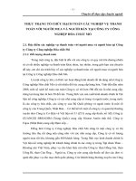 THỰC TRẠNG TỔ CHỨC HẠCH TOÁN CÁC NGHIỆP VỤ THANH TOÁN VỚI NGƯỜI MUA VÀ NGƯỜI BÁN TẠI CÔNG TY CÔNG NGHIỆP HÓA CHẤT MỎ