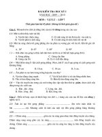 Kiem tra HKI Vatlý 7,8,9