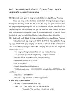 THỰC TRẠNG HIỆU QUẢ SỬ DỤNG VỐN TẠI CÔNG TY TRÁCH NHIỆM HỮU HẠN HOÀNG PHƯƠNG