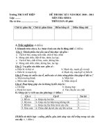 Sinh 6 HKI 2010-2011