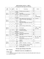 Giáo án 4 - Tuần 6 - Theo chuẩn KTKN