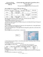 de-dap an thi hoc sinh gioi cap truong