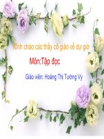 Tập đọc:Bàn tay dịu dàng