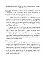 TÌNH HÌNH BIẾN ĐỘNG VÀ TÁC ĐỘNG CỦA ĐỒNG EURO TỪ KHI RA ĐỜI TỚI NAY