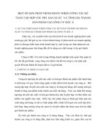 MỘT SỐ GIẢI PHÁP NHẰM HOÀN THIỆN CÔNG TÁC KẾ TOÁN TẬP HỢP CHI  PHÍ  SẢN XUẤT  VÀ TÍNH GÍA THÀNH SẢN PHẨM TẠI CÔNG TY BẮC Á