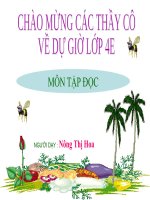 Văn hay chữ tốt - lớp 4