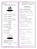 bài ôntập thi học kì I lớp 11 môn toán