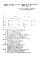 Đề thi GVG cấp trường