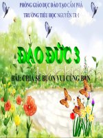 bai 5.  Chia sẻ buồn vui cùng bạn ( tiết 1)