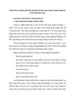 Phân tích và đánh giá hiệu quả kinh doanh của Công ty tnhh hưng hà trong thời gian qua