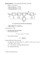 Bài tập lớn điều khiển số