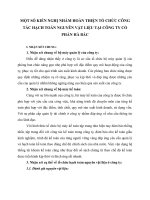 MỘT SỐ KIẾN NGHỊ NHẰM HOÀN THIỆN TỔ CHỨC CÔNG TÁC HẠCH TOÁN NGUYÊN VẬT LIỆU TẠI CÔNG TY CỔ PHẦN HÀ BẮC