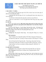 Hướng dẫn viết thư UPU lần thứ 40