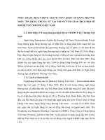 THỰC TRẠNG HOẠT ĐỘNG THANH TOÁN QUỐC TẾ BẰNG PHƯƠNG THỨC TÍN DỤNG CHỨNG TỪ TẠI TRUNG TÂM GIAO DỊCH HỘI SỞ NHTMCP KỸ THƯƠNG VIỆT NAM