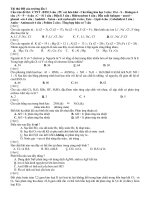 Đề thi thử ĐH tháng 11 năm 2010