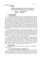 SKKN Quản lý truờng tiểu học