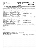 KT chương I Số học (đề hay)