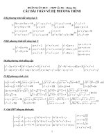 Tài liệu luyện thi đại học