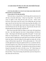 LÝ LUẬN CHUNG VỀ CÔNG TÁC TIÊU THỤ SẢN PHẨM Ở DOANH NGHIỆP SẢN XUẤT